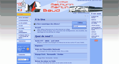 Desktop Screenshot of college-mathurin-martin-baud.ac-rennes.fr