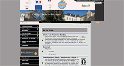 Desktop Screenshot of collegeannedebretagnerennes.ac-rennes.fr