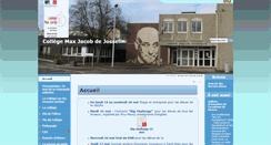 Desktop Screenshot of college-max-jacob-josselin.ac-rennes.fr