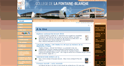 Desktop Screenshot of college-fontaine-blanche-plougastel.ac-rennes.fr
