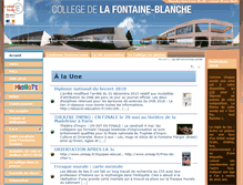 Tablet Screenshot of college-fontaine-blanche-plougastel.ac-rennes.fr