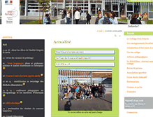 Tablet Screenshot of college-pauleluard-murdebretagne.ac-rennes.fr