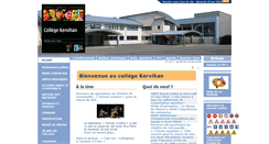 Desktop Screenshot of collegekervihan-fouesnant.ac-rennes.fr