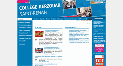 Desktop Screenshot of college-kerzouar-saintrenan.ac-rennes.fr