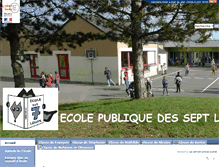 Tablet Screenshot of ecole-publique-medreac.ac-rennes.fr