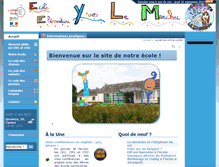 Tablet Screenshot of ecole-elementaire-yveslemanchec-quimper.ac-rennes.fr