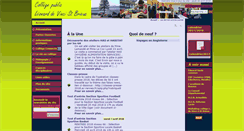 Desktop Screenshot of college-leonard-de-vinci-stbrieuc.ac-rennes.fr