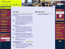Tablet Screenshot of college-leonard-de-vinci-stbrieuc.ac-rennes.fr
