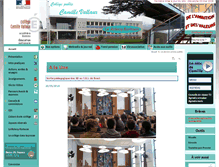 Tablet Screenshot of college-camille-vallaux.ac-rennes.fr