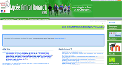Desktop Screenshot of lycee-ronarch-brest.ac-rennes.fr