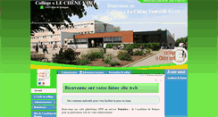 Desktop Screenshot of college-le-chene-vert-bain-de-bretagne.ac-rennes.fr