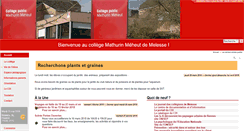 Desktop Screenshot of college-mathurin-meheut-melesse.ac-rennes.fr