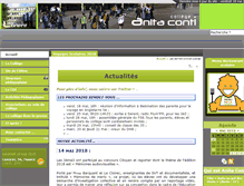 Tablet Screenshot of college-anita-conti-lorient.ac-rennes.fr